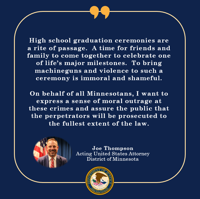 U.S. Attorney MN (@dmnnews) on Twitter photo 