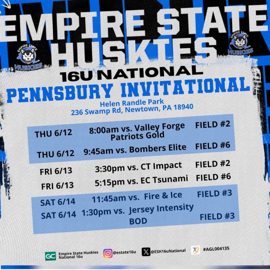 Briana Cacchio (@bricacchio2026) on Twitter photo Looking forward to another competitive weekend with my incredibly talented team. Coaches please come watch us play.
#RowtheBoat #GDTBAH <a href="/ESH16uNational/">Empire State Huskies 16u National</a> <a href="/coachjoehuskies/">Joe Porcelli</a> <a href="/estatehuskies/">Empire State Huskies</a> <a href="/CoachPenny_OLY/">Penny Rosario Roberts</a> <a href="/johnknopf10/">John Knopf</a>
<a href="/jwheat14/">J.T.</a>
<a href="/NCSA_CoachKK/">Kristen Kolter</a>!
<a href="/ExtraInningSB/">EXTRA INNING SOFTBALL</a> Looking forward to another competitive weekend with my incredibly talented team. Coaches please come watch us play.
#RowtheBoat #GDTBAH <a href="/ESH16uNational/">Empire State Huskies 16u National</a> <a href="/coachjoehuskies/">Joe Porcelli</a> <a href="/estatehuskies/">Empire State Huskies</a> <a href="/CoachPenny_OLY/">Penny Rosario Roberts</a> <a href="/johnknopf10/">John Knopf</a>
<a href="/jwheat14/">J.T.</a>
<a href="/NCSA_CoachKK/">Kristen Kolter</a>!
<a href="/ExtraInningSB/">EXTRA INNING SOFTBALL</a>