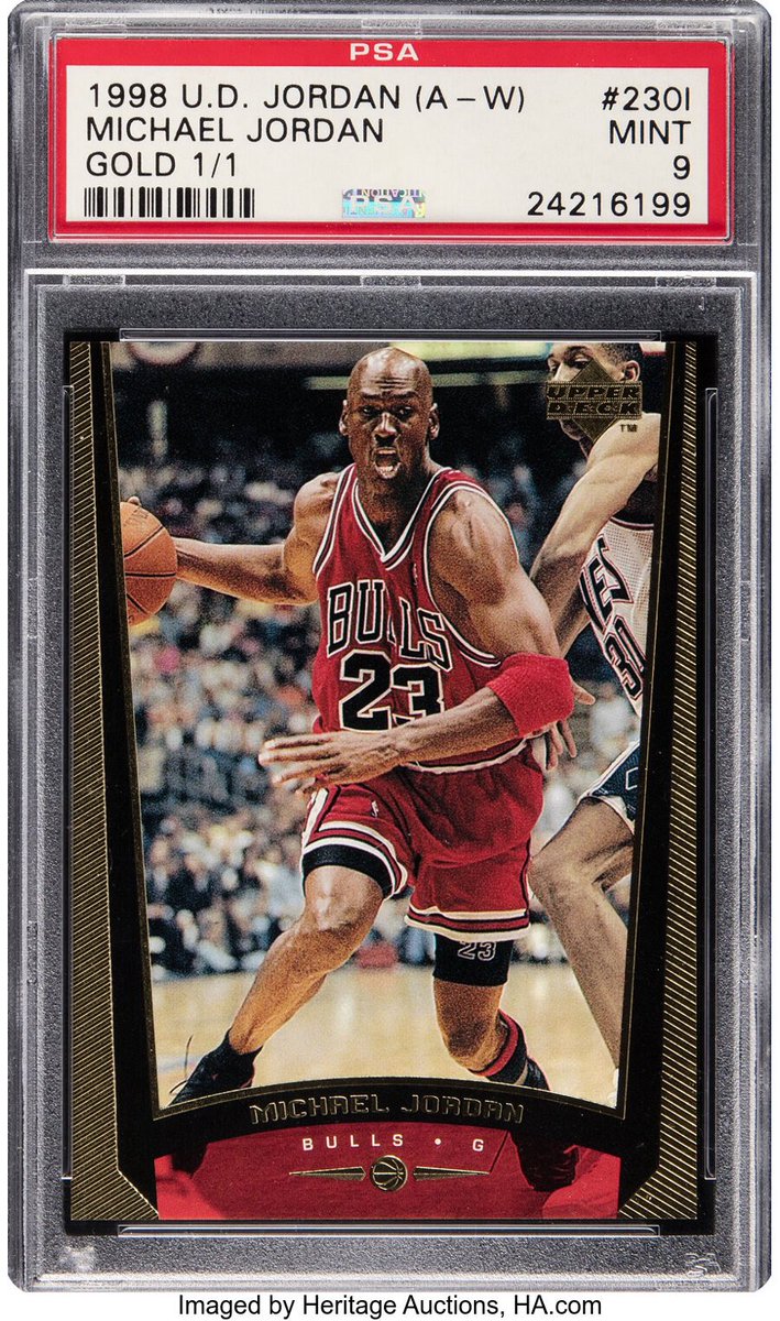 HouseOfJordans's tweet image. this is a long shot, but…

anyone happen to own one of these, or know somehow who does?

there are 23 total, numbered 230a - 230w, each with a 1/1

trying to track down the 1/1s

i know the whereabouts of two — one is with me (230a) + the other (230w) with another mj collector