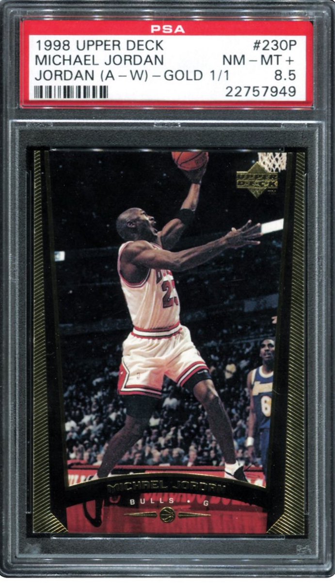 HouseOfJordans's tweet image. this is a long shot, but…

anyone happen to own one of these, or know somehow who does?

there are 23 total, numbered 230a - 230w, each with a 1/1

trying to track down the 1/1s

i know the whereabouts of two — one is with me (230a) + the other (230w) with another mj collector