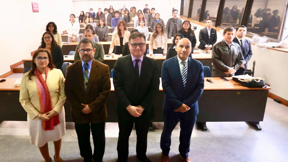 Esta presentación se llevó a cabo en la facultad de psicología de la Universidad Peruana Cayetano Heredia y contó con la participación del vicedecano de la Facultad de Psicología (<a href="/CayetanoHeredia/">Universidad Peruana Cayetano Heredia</a>), del Jefe de Oficina de Programas en Perú de <a href="/UNODC_PERU/">UNODC Perú</a>, del coordinador del