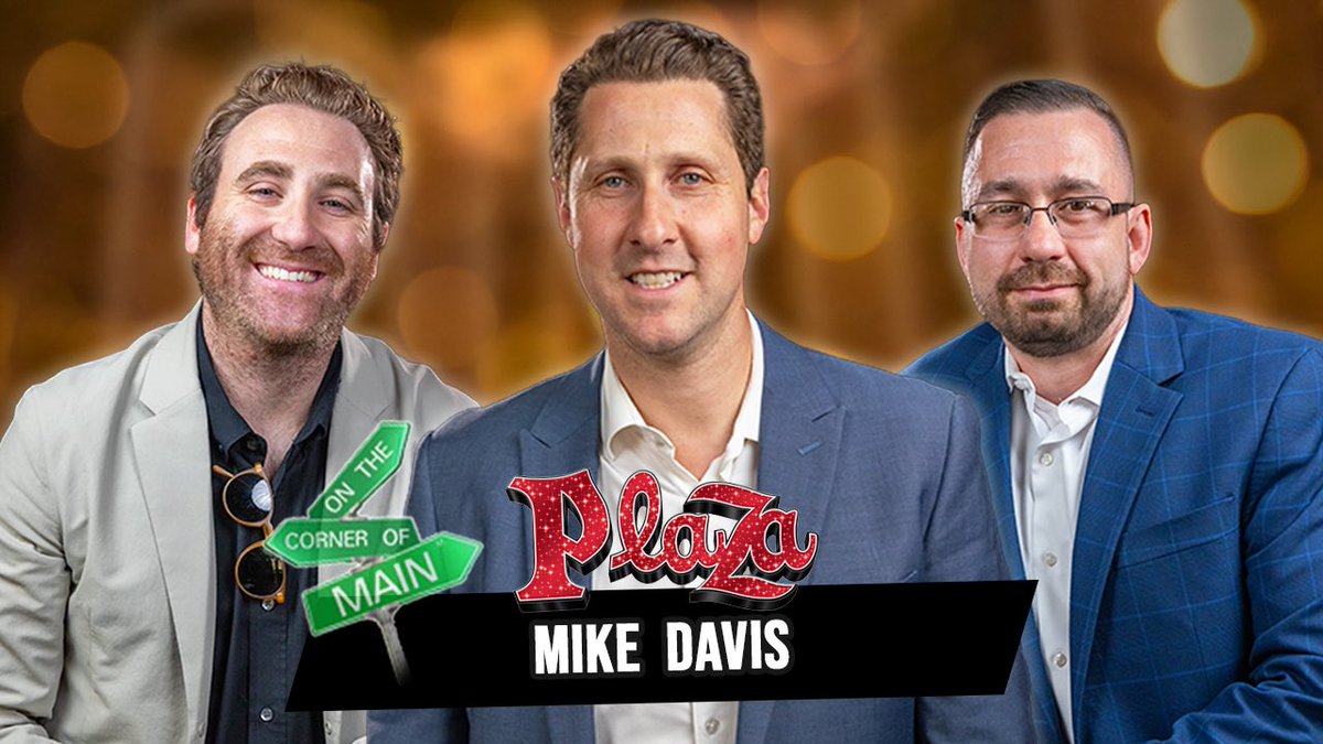 Mike Davis (@mikedavistv) on Twitter photo This was fun! Thank you <a href="/plazapod/">On The Corner of Main Street Podcast</a> 🎰
Had a great time talking Las Vegas sports & entertainment, plus the exciting announcement of: WING BOWL VEGAS!!!! (Shoutout Philly - <a href="/SportsRadioWIP/">SPORTSRADIO 94WIP</a>)
Thank you <a href="/JonathanJossel/">Jonathan Jossel</a> & Gary Vickery. #PlazaLV #OTCOMS <a href="/plazalasvegas/">Plaza Hotel Casino</a> #WingBowlVegas This was fun! Thank you <a href="/plazapod/">On The Corner of Main Street Podcast</a> 🎰
Had a great time talking Las Vegas sports & entertainment, plus the exciting announcement of: WING BOWL VEGAS!!!! (Shoutout Philly - <a href="/SportsRadioWIP/">SPORTSRADIO 94WIP</a>)
Thank you <a href="/JonathanJossel/">Jonathan Jossel</a> & Gary Vickery. #PlazaLV #OTCOMS <a href="/plazalasvegas/">Plaza Hotel Casino</a> #WingBowlVegas