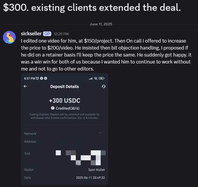 When you know how to handle objections, you know how to control the outcome

Master objection handling.

Or stay broke hoping no one pushes back.