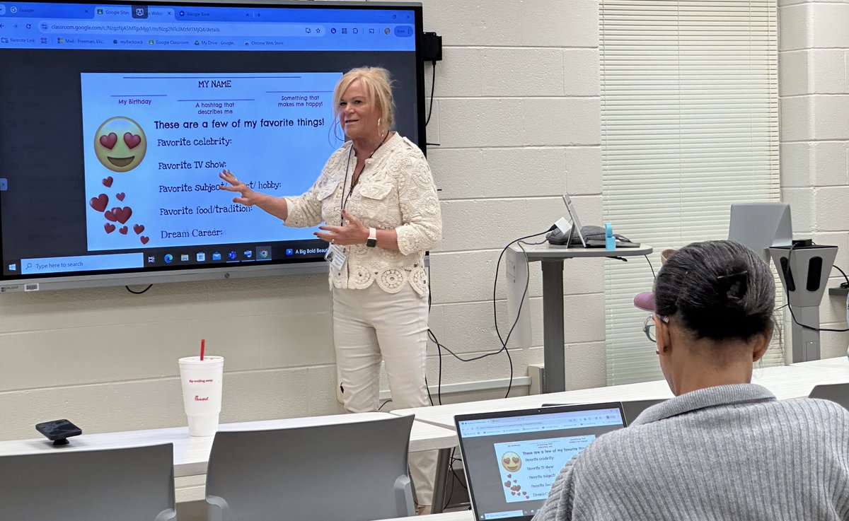 Jen Hall, NBCT (@apsitjen) on Twitter photo Session four <a href="/apsitlynn/">Lynn Freeman, Ed.S Instructional Technology</a> is leading <a href="/apsupdate/">ATL Public Schools</a> educators in creating e-portfolios using Google Sites in <a href="/APSInstructTech/">APS IT Department</a>’s Boot Camp Level 2 for <a href="/GoogleForEdu/">Google for Education</a>.
#edtech <a href="/apsitnatasha/">Dr. Natasha Rachell</a> Session four <a href="/apsitlynn/">Lynn Freeman, Ed.S Instructional Technology</a> is leading <a href="/apsupdate/">ATL Public Schools</a> educators in creating e-portfolios using Google Sites in <a href="/APSInstructTech/">APS IT Department</a>’s Boot Camp Level 2 for <a href="/GoogleForEdu/">Google for Education</a>.
#edtech <a href="/apsitnatasha/">Dr. Natasha Rachell</a>