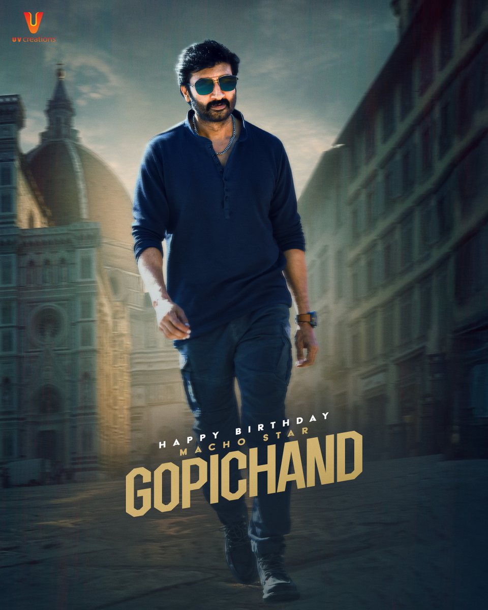 Wishing the Macho Star <a href="/YoursGopichand/">Gopichand</a>, a very Happy Birthday 🎉

May your year be filled with good health, happiness, and many more successful milestones ahead!

#HBDMachoStarGopichand