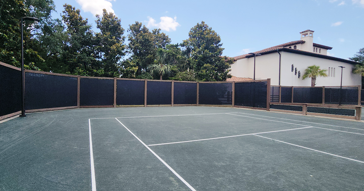 Our latest installation: black windscreen panels custom-fitted to the inside frame of premium wooden fencing at a high-end tennis facility. These screens deliver:
✔️ Enhanced privacy
✔️ Reduced wind interference
✔️ A clean, cohesive aesthetic
thewindscreenfactory.net