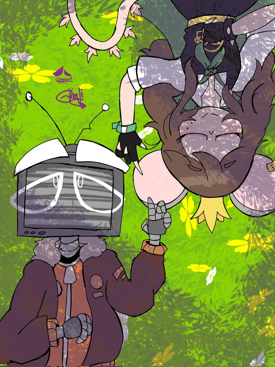 Dibujo chistoso de la pareja chistosa, buen día 
#nausurero <a href="/cukizilla/">Cuki Kuin (trabaliando)</a> <a href="/NautTv/">Tv-Nauta (Chambeando)</a>