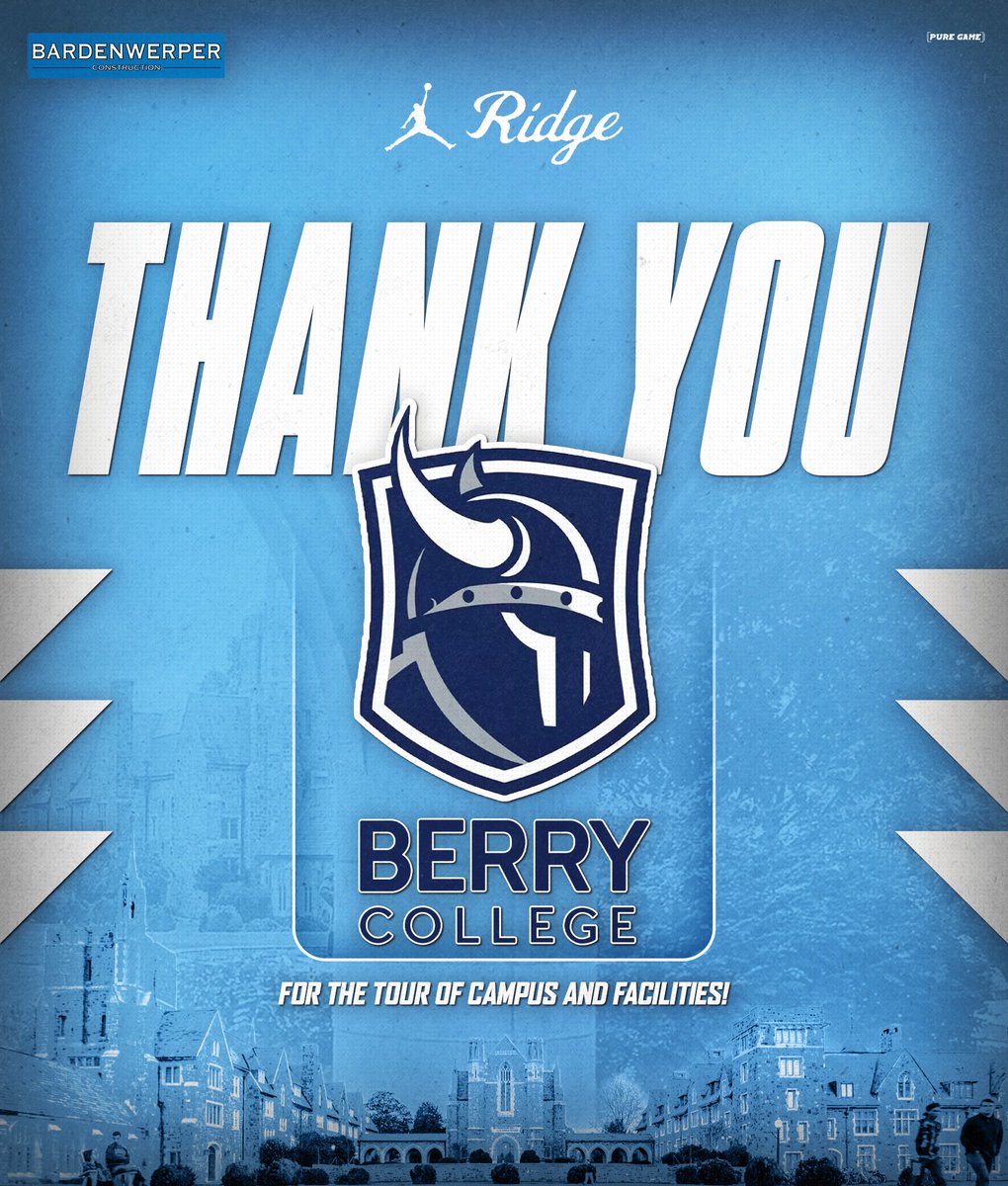 Special thank you to @berrywbb for hosting our team on campus yesterday! We appreciate your time with our players! #EEA