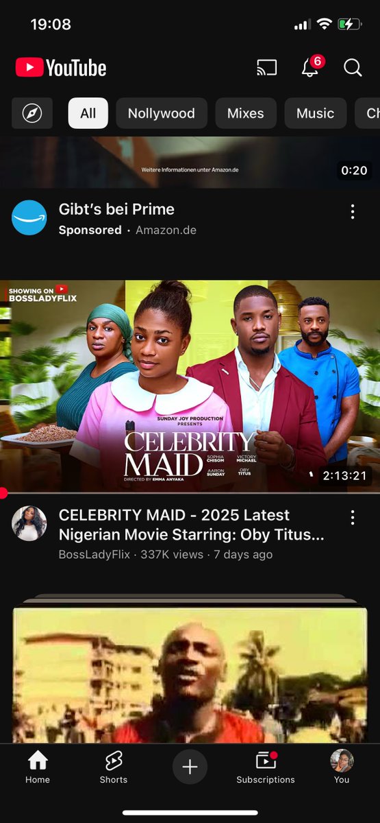 Nessa07000's tweet image. Please watch this movie on YouTube and come back to this particular post and thank me it’s very funny. It’s very interesting. I love it hundred for me.😂😂😂🤣🤣❤️❤️❤️🥰