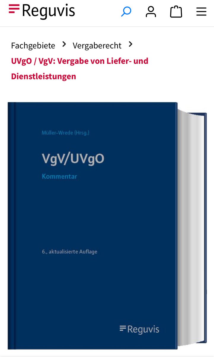 Wir freuen uns mit dem Kollegen Robin Bonsack LL.M. , dass bald die neue Auflage erscheint, an der wir als Mitautoren mitwirken konnten. #vergaberecht