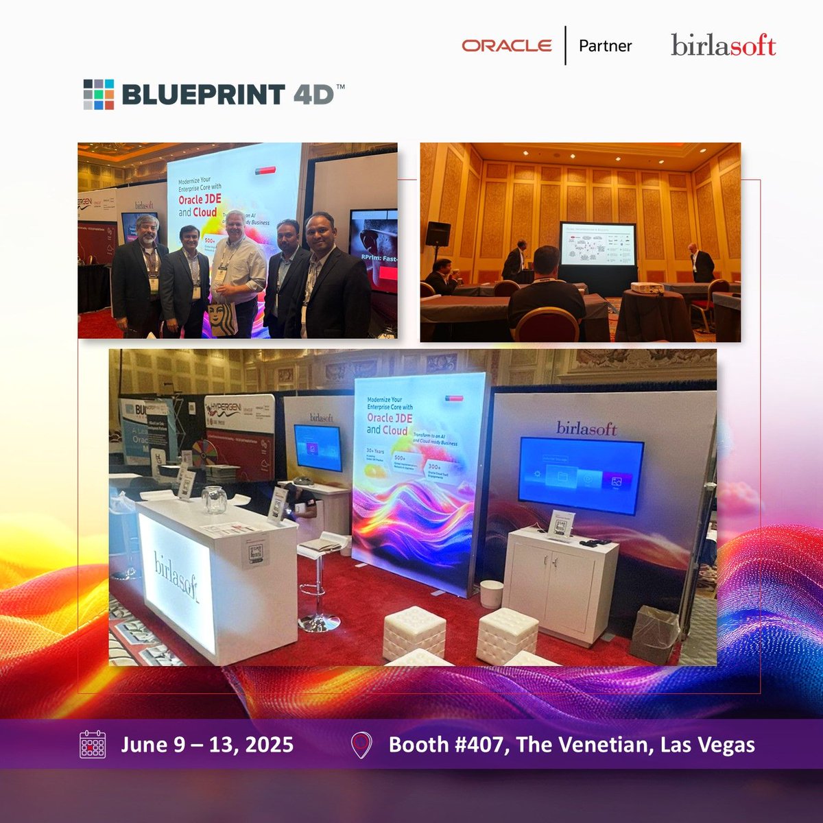 birlasoft's tweet image. Attending #Blueprint4D Conference in Vegas? Walk-in to Booth 407 to meet our Oracle JDE experts and experience our proprietary tools &amp;amp; accelerators designed to transform your enterprise application landscape.

Whether you&apos;re optimizing your current JD Edwards footprint or…