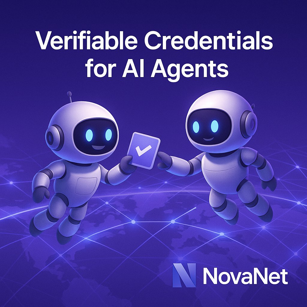 Obongawanora's tweet image. If you ever have questions like how do AI agents know they can trust each other?
Then let me introduce you to  @NovaNet_zkp Where Verifiable credentials + zero-knowledge proofs = trust, authenticity, and compliance all while keeping privacy intact.
#NovaNet #ZKPs