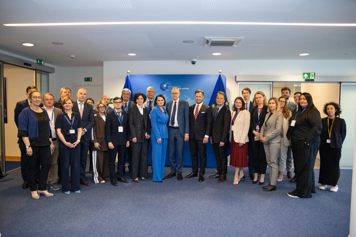 Thank you to our 🇪🇺 partners for standing with Belarus. The 5th Consultative Group meeting discussed a broad range of topics, including migration issues, visas, scholarships &amp; help for the repressed.

Supporting Belarusians is not charity—it’s an investment in Europe's future.
