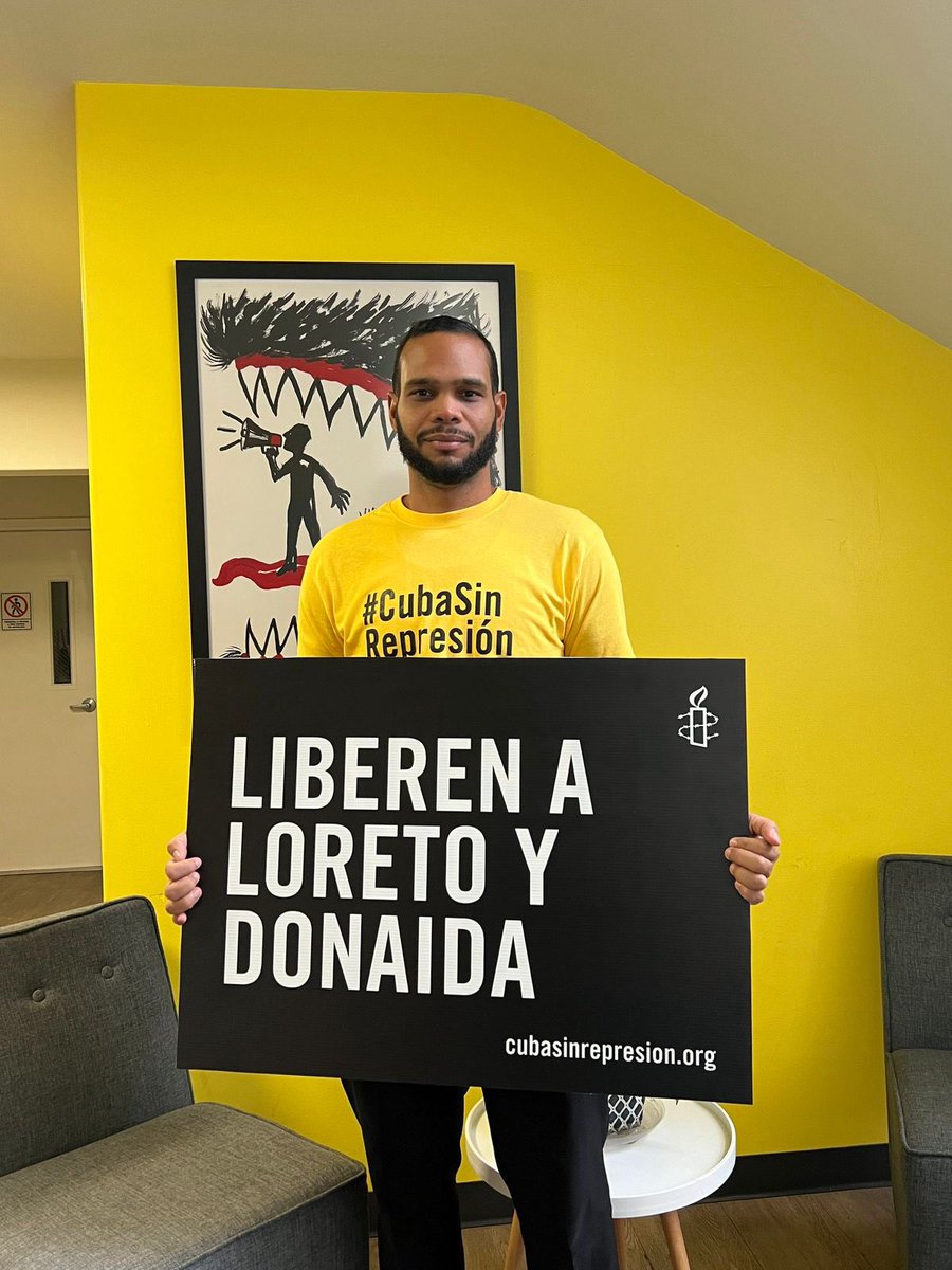 #CubaSinRepresión: Condenamos la revocación arbitraria de la libertad condicional de Donaida Pérez Paseiro.

Donaida Pérez Paseiro, sacerdotisa yoruba, defensora de derechos humanos y presa de conciencia, había sido incluida en enero entre las 553 personas excarceladas de forma