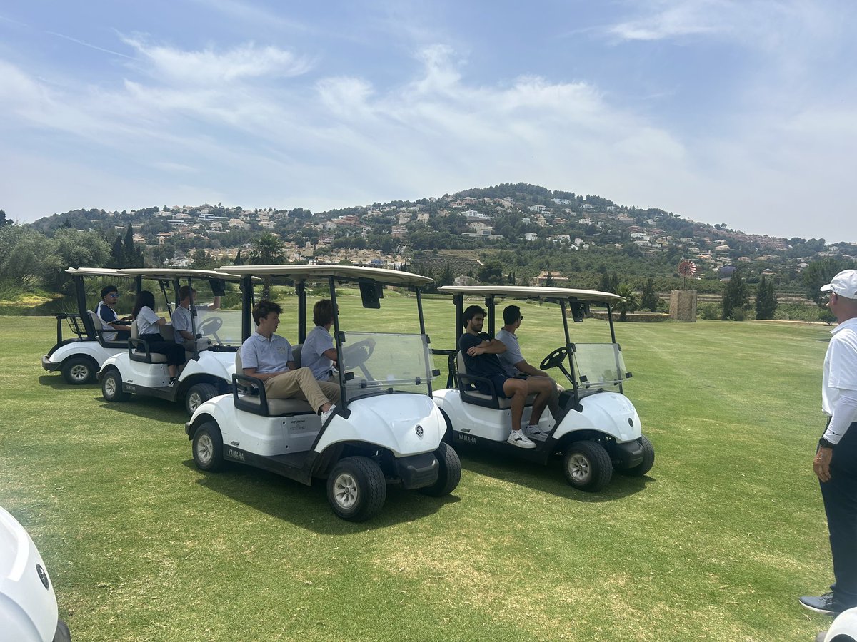FSUSport's tweet image. FSU Sport Management students are taking on Spain! πͺπΈβ½οΈ
From meeting soccer legend David Villa to touring the 5-star La Sella Golf Resort - itβs a global experience to remember! πβοΈ
#FSUSPM #NolesKnowSports