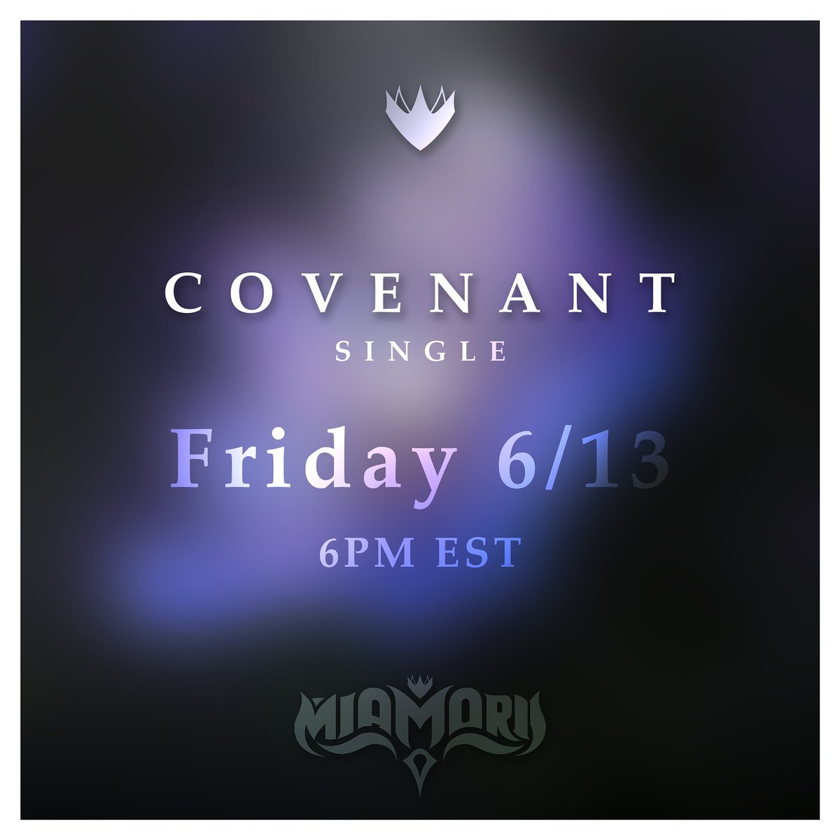 We're so excited for you all to hear the next track :D Covenant drops Friday at 6pm EST!