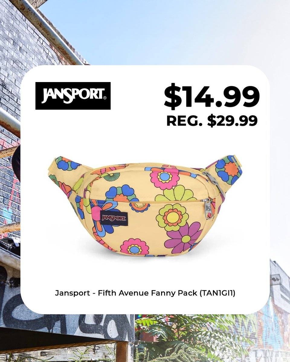 SVPSports's tweet image. From festivals to beach days—carry what counts with a Jansport fanny pack. 

Shop Jansport In-store &amp;amp; Online at SVPSPORTS.CA

#jansport #fannypacks #summeressentials #SVPSports