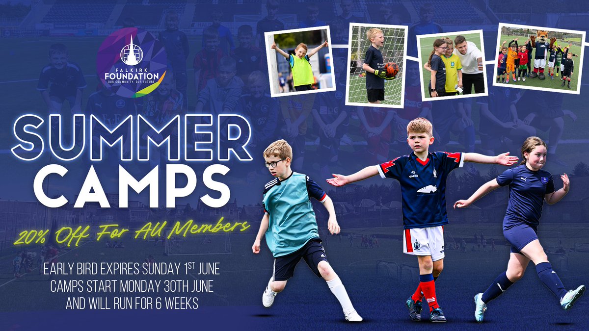 👟 Keep them off the screens and on the pitch this summer!

Our Summer Camps are designed to build confidence, boost fitness and make new friendships – all while having a ball.

⚠️ Limited spaces available!
brnw.ch/21wTkmX