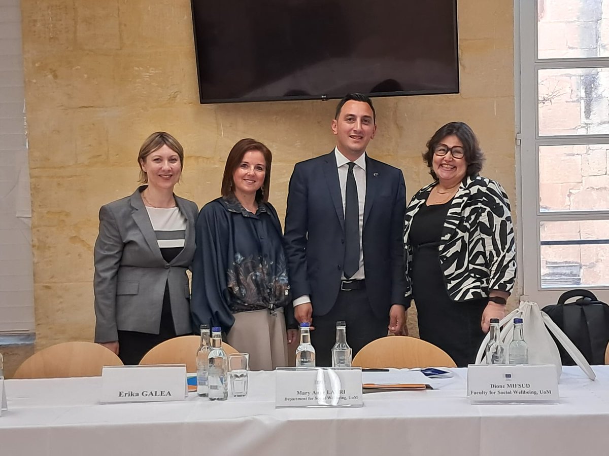 akirE_aelaG's tweet image. A different kind of day — not in a school or university, but at the European Commission Representation in Malta for a Roundtable Discussion on the Action Plan against Cyberbullying. Invited by EU Commissioner Mr. Glenn Micallef as Director of the Educational Neuroscience Hub.