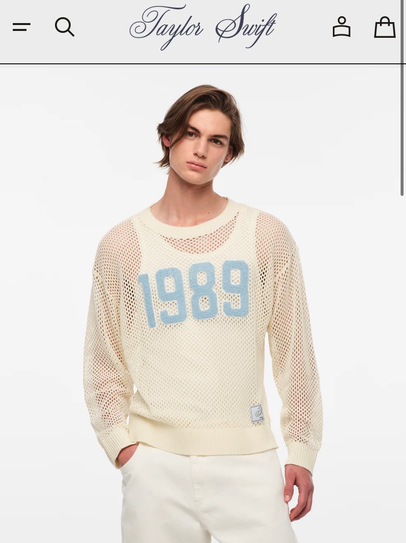 Taylor got Leon S Kennedy modeling her merch