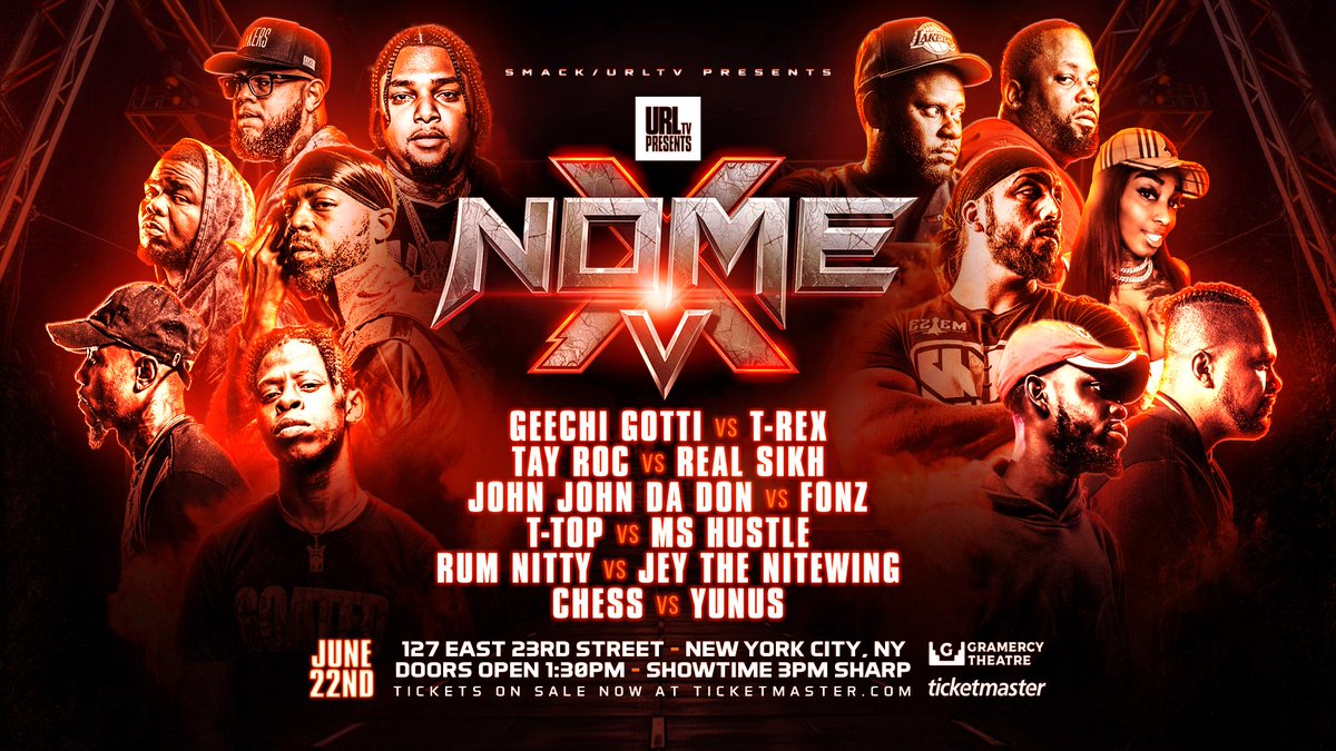 NOME XV SUNDAY JUNE 22nd NYC TICKETS ARE ON SALE NOW

ticketmaster.com/url-new-york-n…

RETWEET NOW 🤘🏽