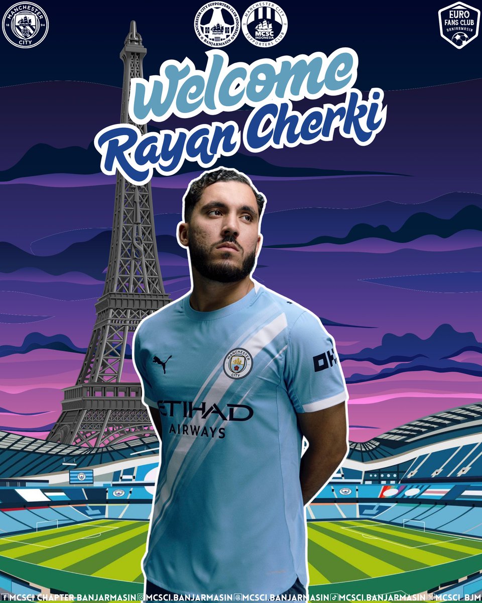 Bonjour <a href="/rayan_cherki/">Rayan Cherki</a> <a href="/ManCity/">Manchester City</a> 👋

#mcscibjm #mcscindonesia #mancity #eurofansbanjarmasin #supersoccerbanjarmasin