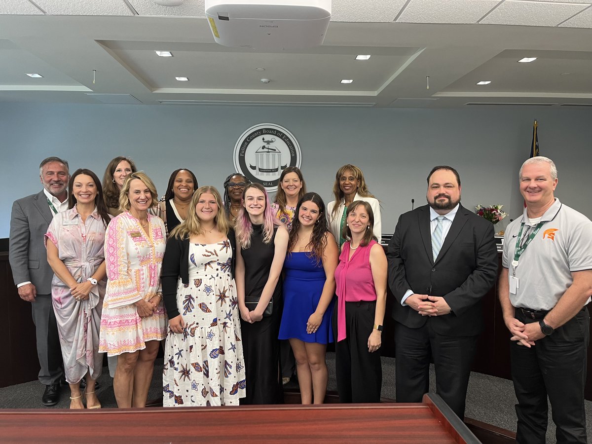 North Springs HS Tri-M Honor Society has been named the 2024-2025 National Chapter of the Year by
<a href="/NAfME/">nafme</a> ! Congrats to these outstanding students and staff for their excellence in music, leadership &amp; service! #FCSBoardRecognition #FCSAchieve #FultonCountySchools