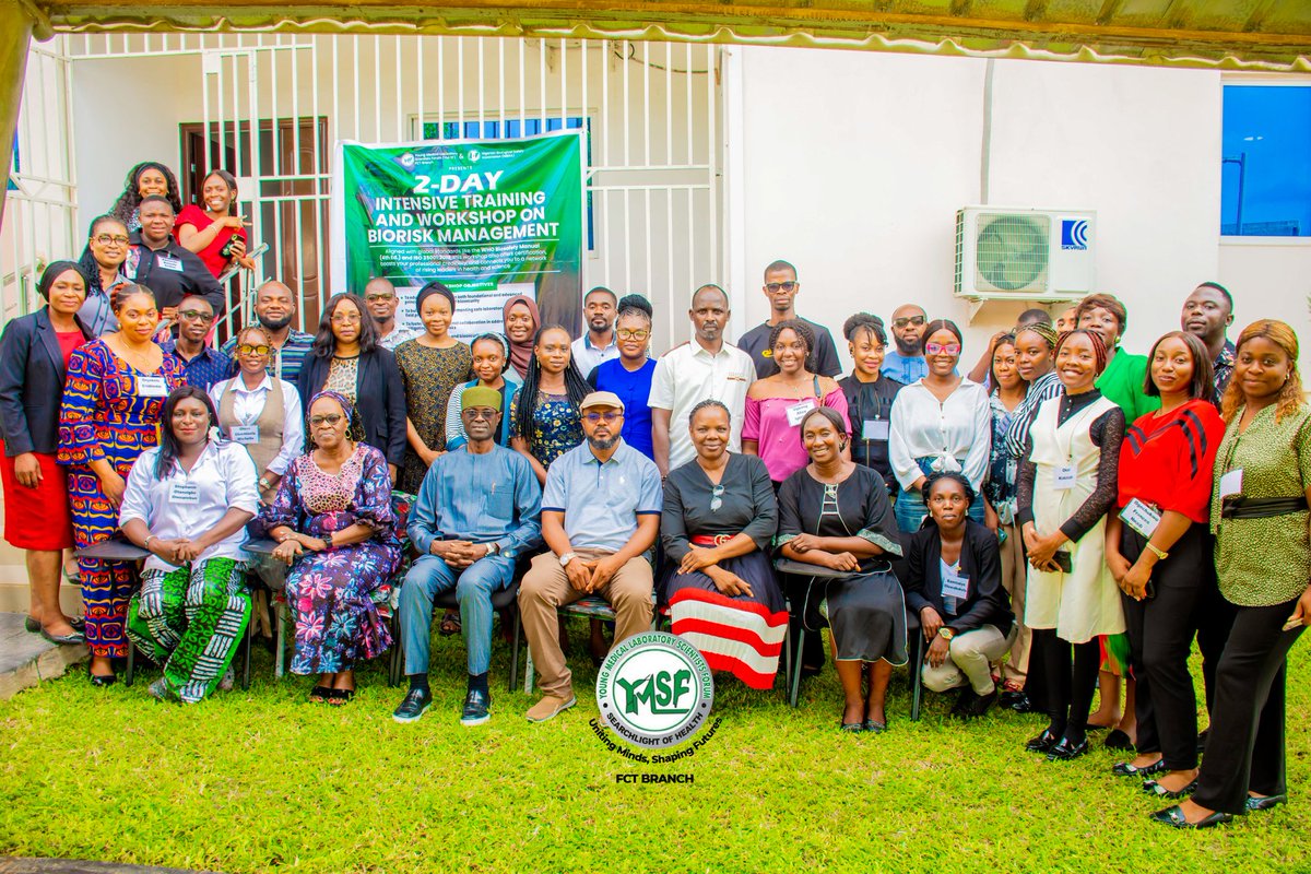His presence reaffirmed the national importance of our work. @ the heart of it all was <a href="/Labcoatgiirl/">LabCoat Girl🔬🥼💉🩸</a> Chair, YMLSF FCT Branch whose bold leadership made it happen.
The verdict? Biosafety isn’t just for laboratories,It’s everyone’s business. #LaboratoryStrengthening
<a href="/sherifat_oyiza/">Koks</a>