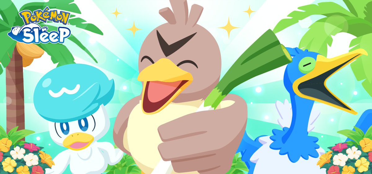 Pokémon Sleep 💤 anuncia el evento Fiesta estival 2025. 

🆕 Debuta Farfetch'd. 
🐵 Los Pokémon de tipo Agua, Bicho y Volador aparecerán más seguido.
✨ Aparecerán ciertos Pokémon Shiny.

📆 Del 23 de junio a las 04:00 al 30 de junio a las 03:59 (hora local).