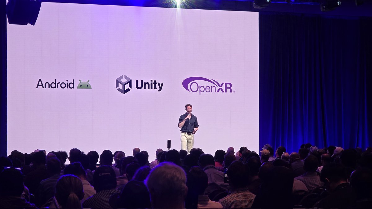 Google at AWE25 "if you are developing for OpenXR you are already developing for Android XR"
#Khronos #OpenXR #ANDROIDXR #SpatialComputing #AWE2025