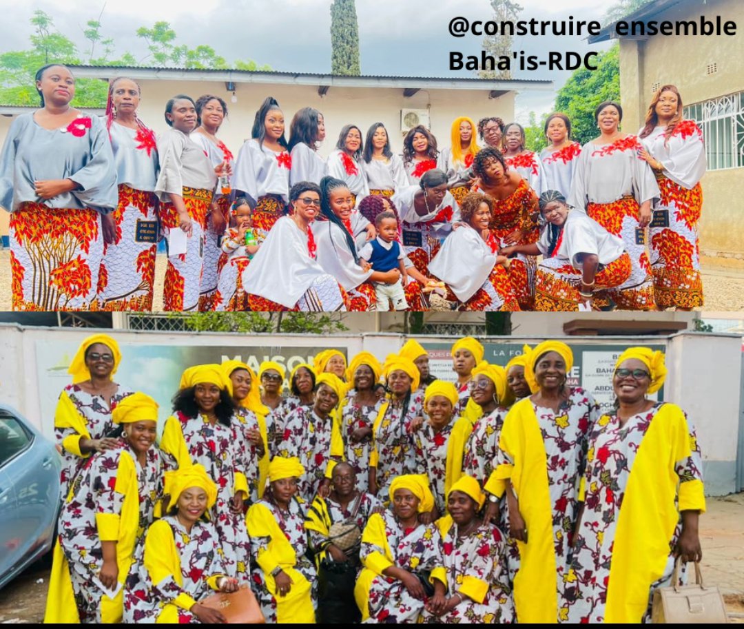 bahaie_rdc's tweet photo. À Lubumbashi, des femmes baha’ies transforment le chant en moteur de justice et d’unité. La Chorale Zayrrin Taj fait vibrer les cœurs et inspire une vague de solidarité à travers le pays. 🎶💪 #ChoraleZayrrinTaj #TransformationSociale https://t.co/jSsixypFk2