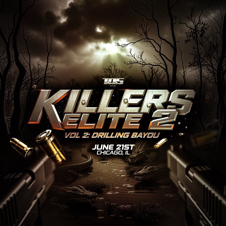 TosBattleleague's tweet photo. 🚨 🚨 The COUNT DOWN begins.. 10 days away… Get your tickets now available on Eventbrite. June 21st TOS Battle League Presents: Killers Elite Vol 2 “Drilling Bayou”
You Don’t Want To Miss This!!! #KEV2 #DrillingBayou #TOS
PSA Only 1 booths and 7 tables left that’s available. Interested in purchasing one of the other please DM/INBOX via X, Facebook, Instagram. Please and thank you‼️
Taking Over Shit Battle League T.O.S Presents: “Killers Elite Vol 2: Drilling Bayou”
Gorilla Monsoon vs Kapo Bravado
K Venom vs Dolla Bill
Aeon Moore vs Rocq Lee
Shiesty Foe vs Hustle
B-Mac vs Will Major
Merlo 100 vs N.O.T.R
Bob Juice vs Mazi
Tanna vs La Monstaa
Law Tha Dragon vs Mike
TMan Sming vs V Gotti
SPECIAL GUEST APPEARANCE BATTLE‼️
Coach Corleone vs Real Name Brandon
Killers Elite Vol 2: Drilling Bayou | June 21st | 3pm -8pm
⬇️ GRAB YOUR TICKETS NOW ⬇️
🎫 https://t.co/eDKfosad7g 🎫
#TakingOverShitBattleLeague #TOSBL #TOS #killerselite2 #KEV2 #DrillingBayou #openworldfilms #battlerap #Chicagobattlerap