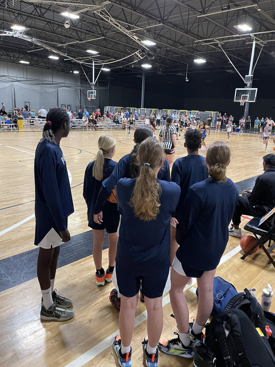 MAYB 7th Grade Champions this past wk-end.  The girls were 5-0 and shared the ball, trusted each other, and never gave up - even when they were down with 2 minutes left in the championship game. Keep working hard🏀🔥🧡🏀