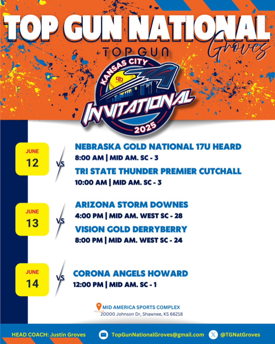 Jaycee Bilbrey (@bilbreyjaycee) on Twitter photo Super excited to get this weekend started! <a href="/TGNatGroves/">Top Gun National-Groves</a> <a href="/CoachPerkinsSB/">Sharon Perkins</a> <a href="/Jake_Sandlin12/">Coach Sandlin</a> <a href="/MaryBethDen/">Mary Beth Dennison</a> Super excited to get this weekend started! <a href="/TGNatGroves/">Top Gun National-Groves</a> <a href="/CoachPerkinsSB/">Sharon Perkins</a> <a href="/Jake_Sandlin12/">Coach Sandlin</a> <a href="/MaryBethDen/">Mary Beth Dennison</a>