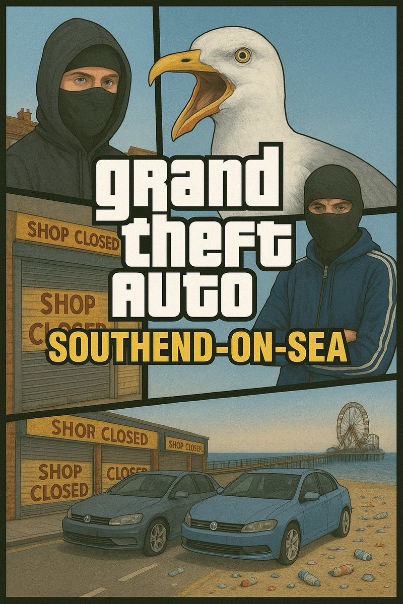 “The only place where the seagulls are in a gang”