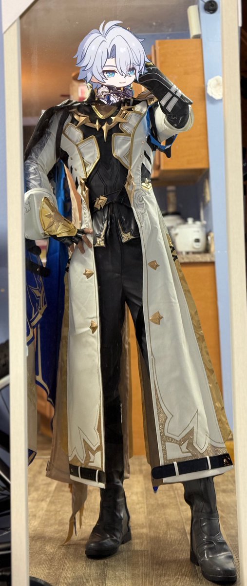 Testing Phainon cosplay
.
Thanks <a href="/GvavayaCosplay/">Gvavaya Cosplay</a> 
#cosplay #HonkaiStarRail #Phainon