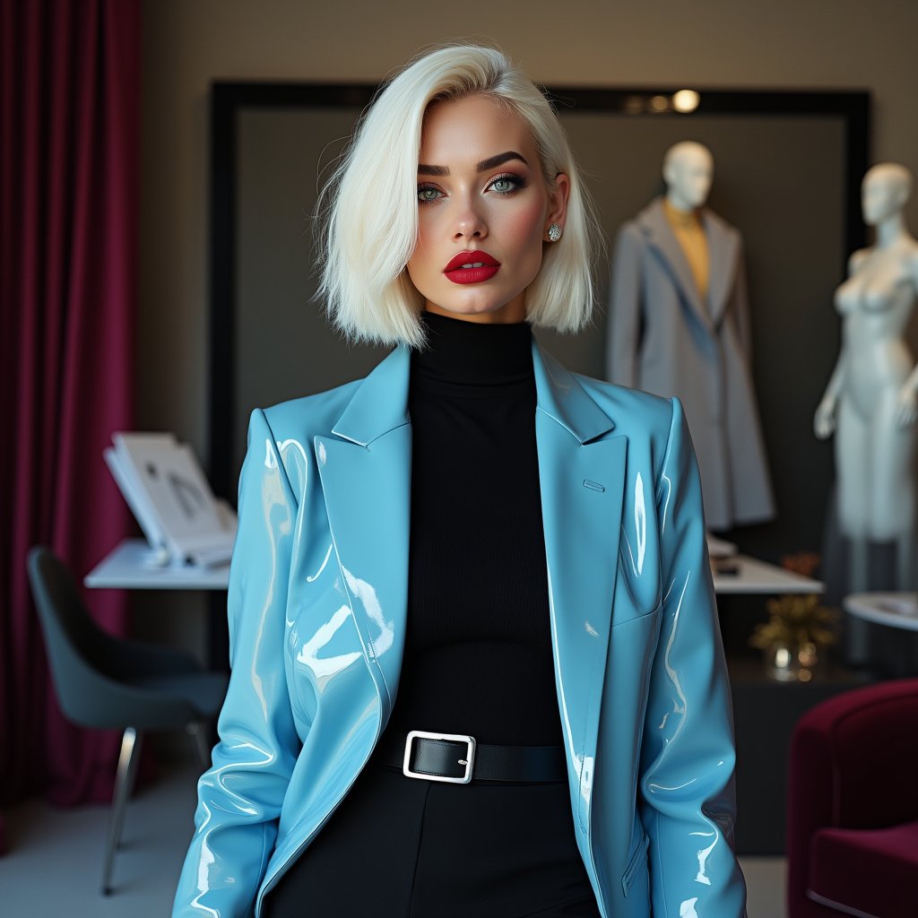 AIFashionChic's tweet photo. She is not wearing fashion. She is shaping it.
#AIFashionChic #AIStyle #AIChic #BoldEditorial https://t.co/ZXNO1WjLQI