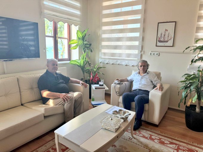 Kuşadası Kaymakamı İbrahim Keklik’e Ziyaret