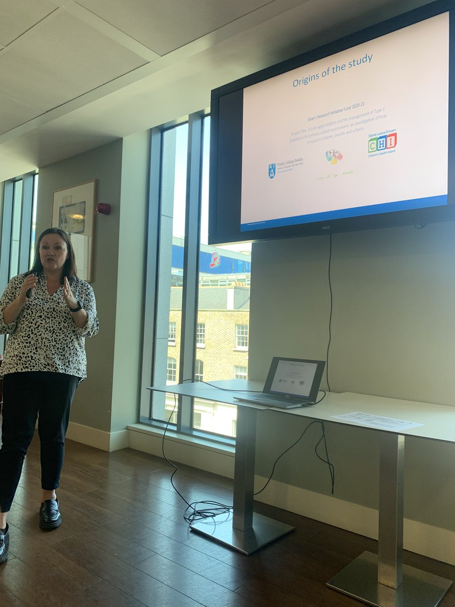 Lisa Kirwan (@lisakirwan3) on Twitter photo @traceyoneill7 presenting her PhD research on The Use of Technology in the Management of Type 1 Diabetes (T1D) in the primary school environment: The experiences of Irish school-aged children and their parents ๐๐ป <a href="/TCD_TRiCC/">Trinity Research in Childhood Centre (TRiCC)</a> <a href="/TCD_SNM/">School of Nursing & Midwifery, TCD</a> <a href="/EleHollywood/">Eleanor Hollywood</a> <a href="/BegleyThelma/">Thelma Begley</a> @traceyoneill7 presenting her PhD research on The Use of Technology in the Management of Type 1 Diabetes (T1D) in the primary school environment: The experiences of Irish school-aged children and their parents ๐๐ป <a href="/TCD_TRiCC/">Trinity Research in Childhood Centre (TRiCC)</a> <a href="/TCD_SNM/">School of Nursing & Midwifery, TCD</a> <a href="/EleHollywood/">Eleanor Hollywood</a> <a href="/BegleyThelma/">Thelma Begley</a>