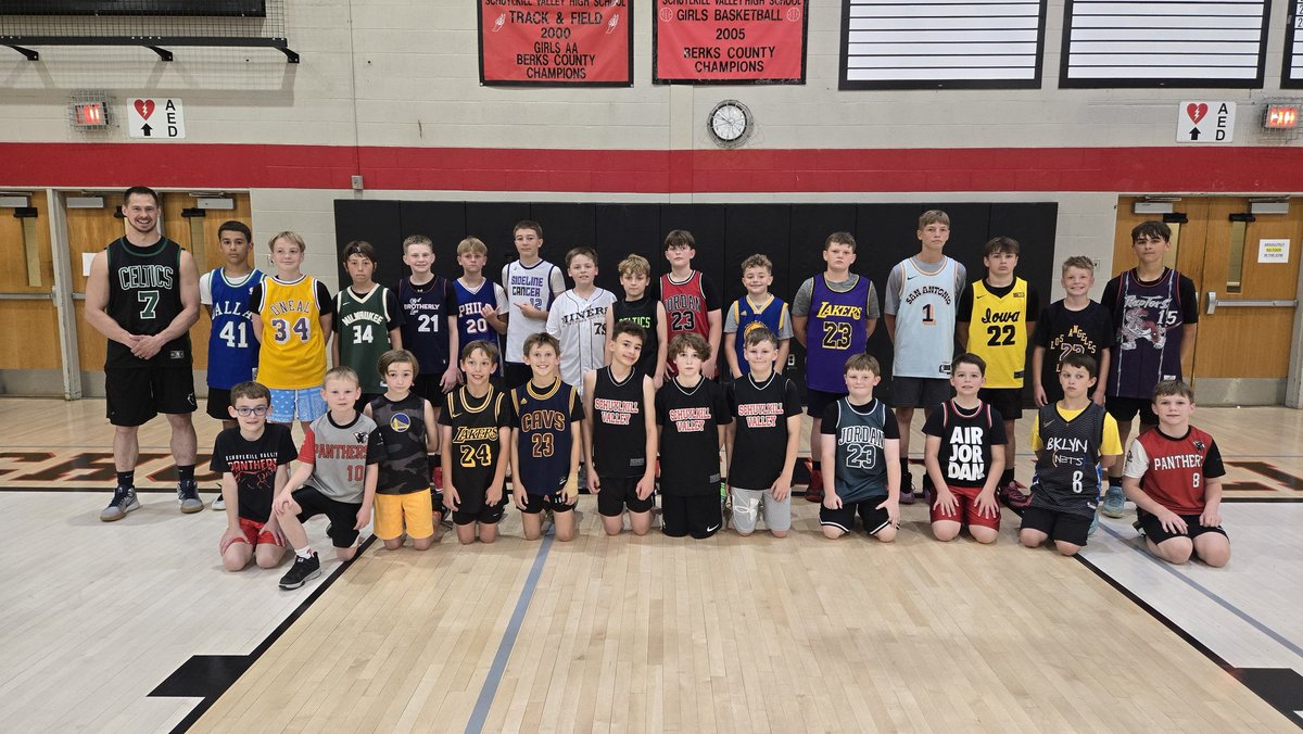 Schuylkill Valley BB (@svboysbball) on Twitter photo Favorite jersey day at camp! Kids love this one. <a href="/SV_Panthers/">Schuylkill Valley School District</a> <a href="/SVAthletics/">Sch Valley Athletics</a> Favorite jersey day at camp! Kids love this one. <a href="/SV_Panthers/">Schuylkill Valley School District</a> <a href="/SVAthletics/">Sch Valley Athletics</a>