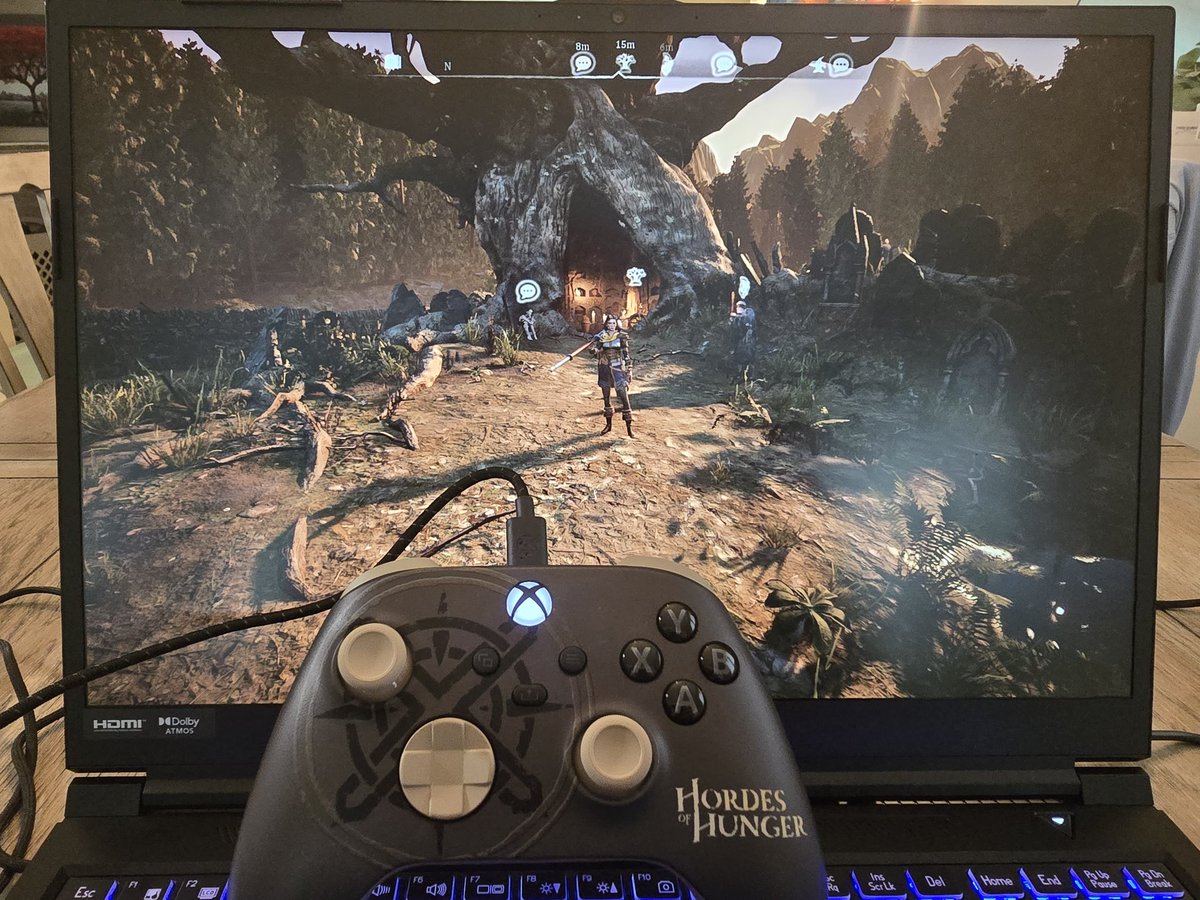 Taking on the Hordes with the <a href="/Xbox/">Xbox</a> custom controller I won from <a href="/HordesOfHunger/">Hordes of Hunger</a>