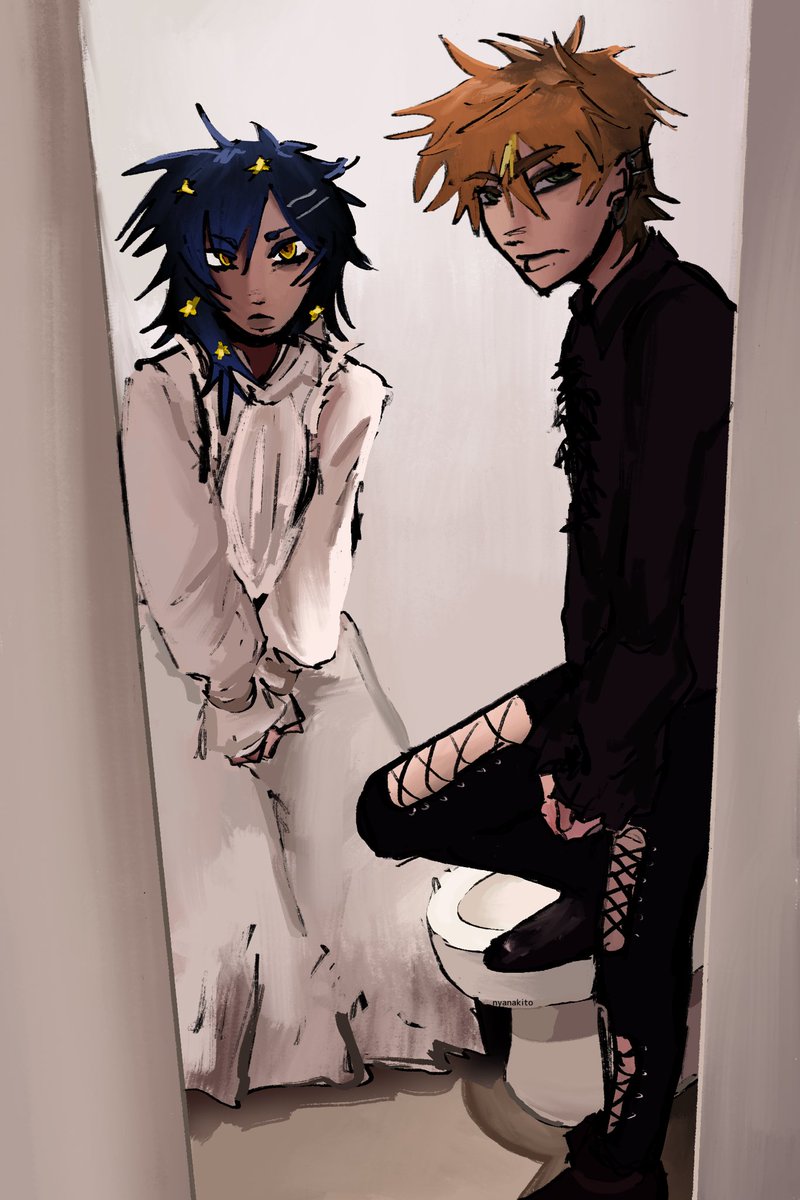nyannakito's tweet image. theyre washed #akian #彰杏 #prsk_FA