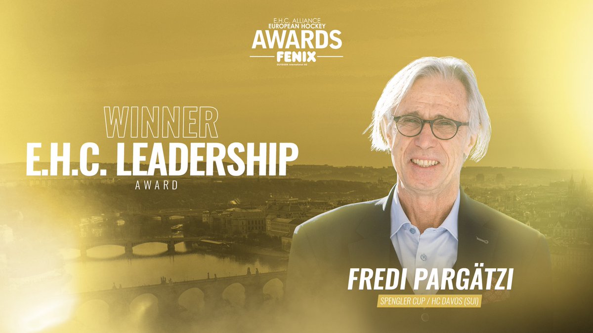 EuropeanHockeyClubs (@ehcalliance) on Twitter photo The winner of the E.H.C. Leadership Award is Fredi Pargรคtzi <a href="/spenglercup/">Spengler Cup Davos</a>
#EHCawards2025 The winner of the E.H.C. Leadership Award is Fredi Pargรคtzi <a href="/spenglercup/">Spengler Cup Davos</a>
#EHCawards2025
