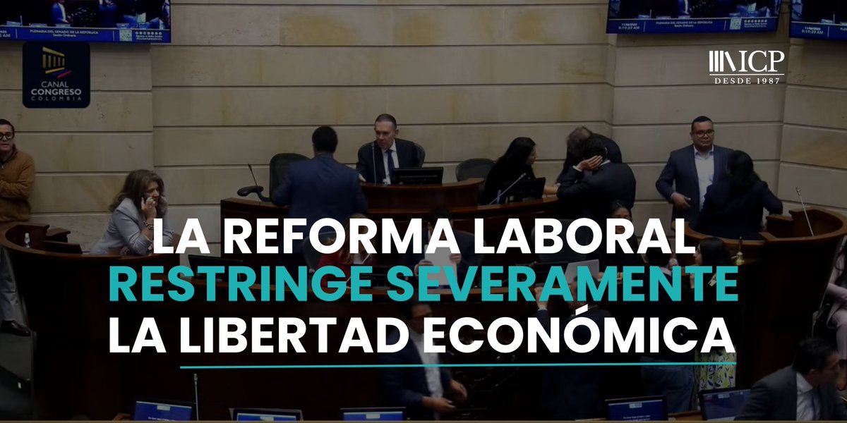 El proyecto de #ReformaLaboral que se discute en Plenaria del Senado restringe severamente la libertad económica. ¿Por qué? Aquí los resultados de IALE, el indicador de afinidad con la libertad económica. Abrimos hilo 🧵