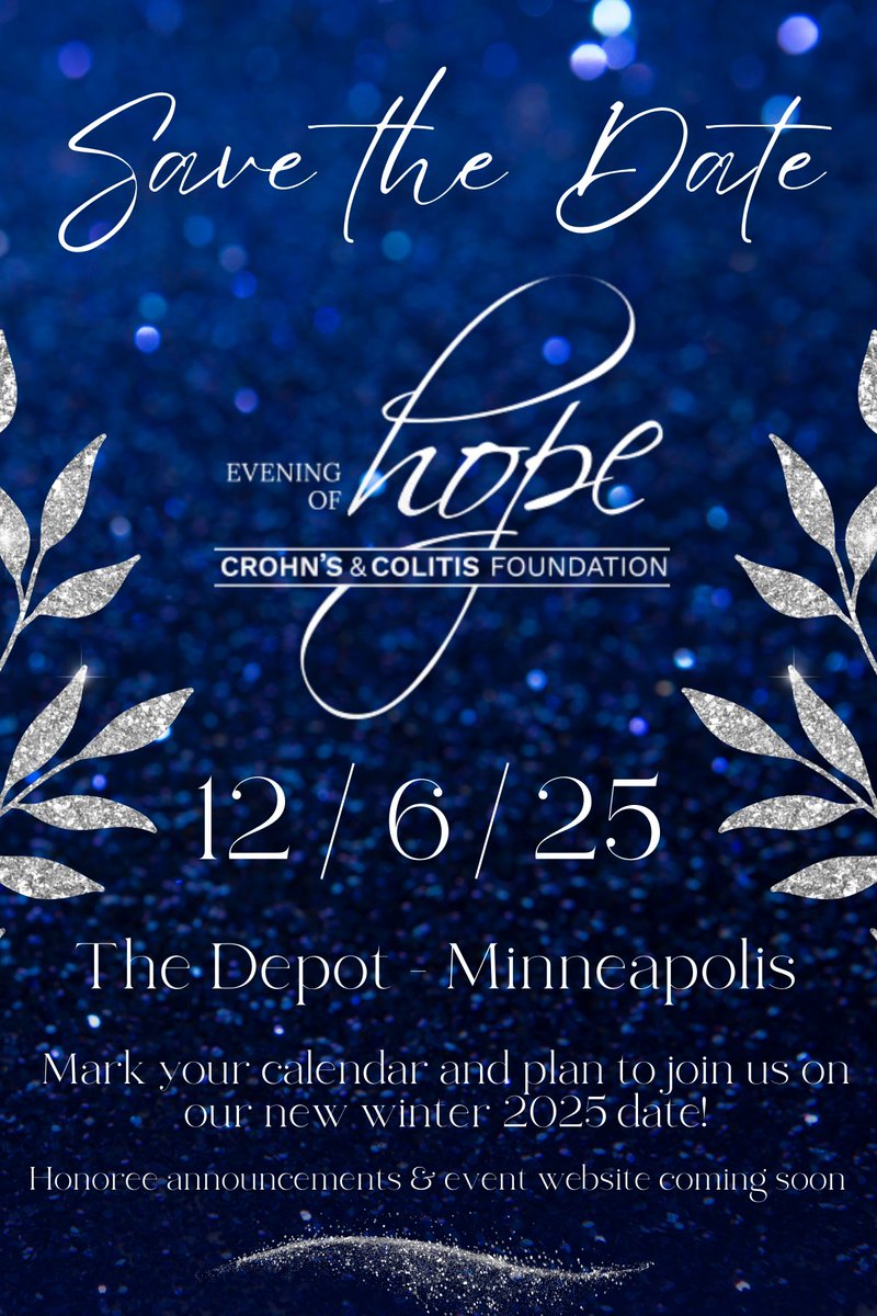 Mark your calendar for the 2025 Evening of Hope Gala on Saturday, December 6 at the Depot! For more information on this event, sponsorship, and tickets/tables, visit eveningofhopeminnesota.org.
