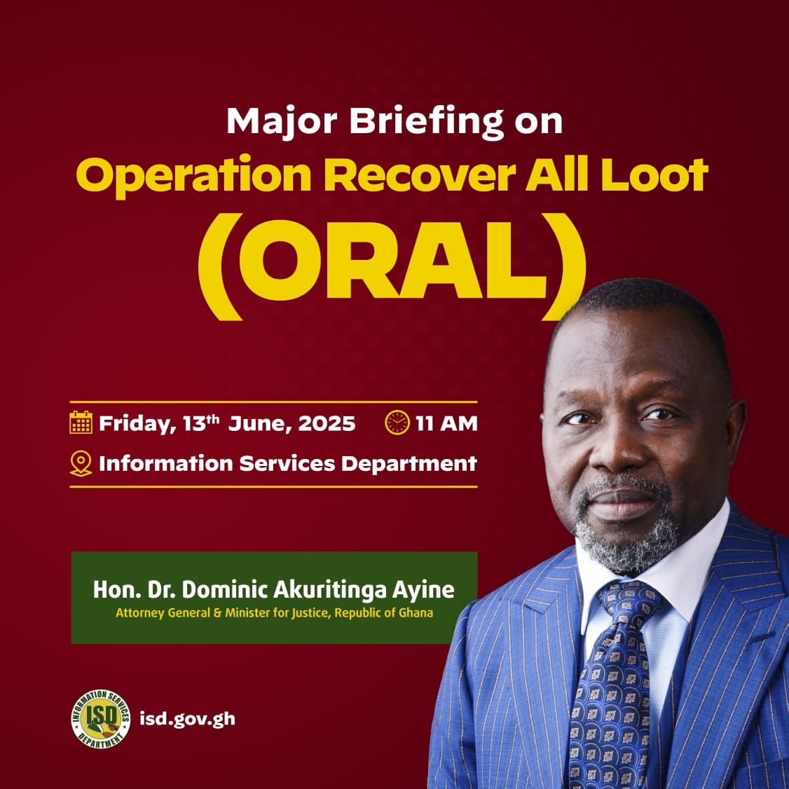 Promises to be interesting.