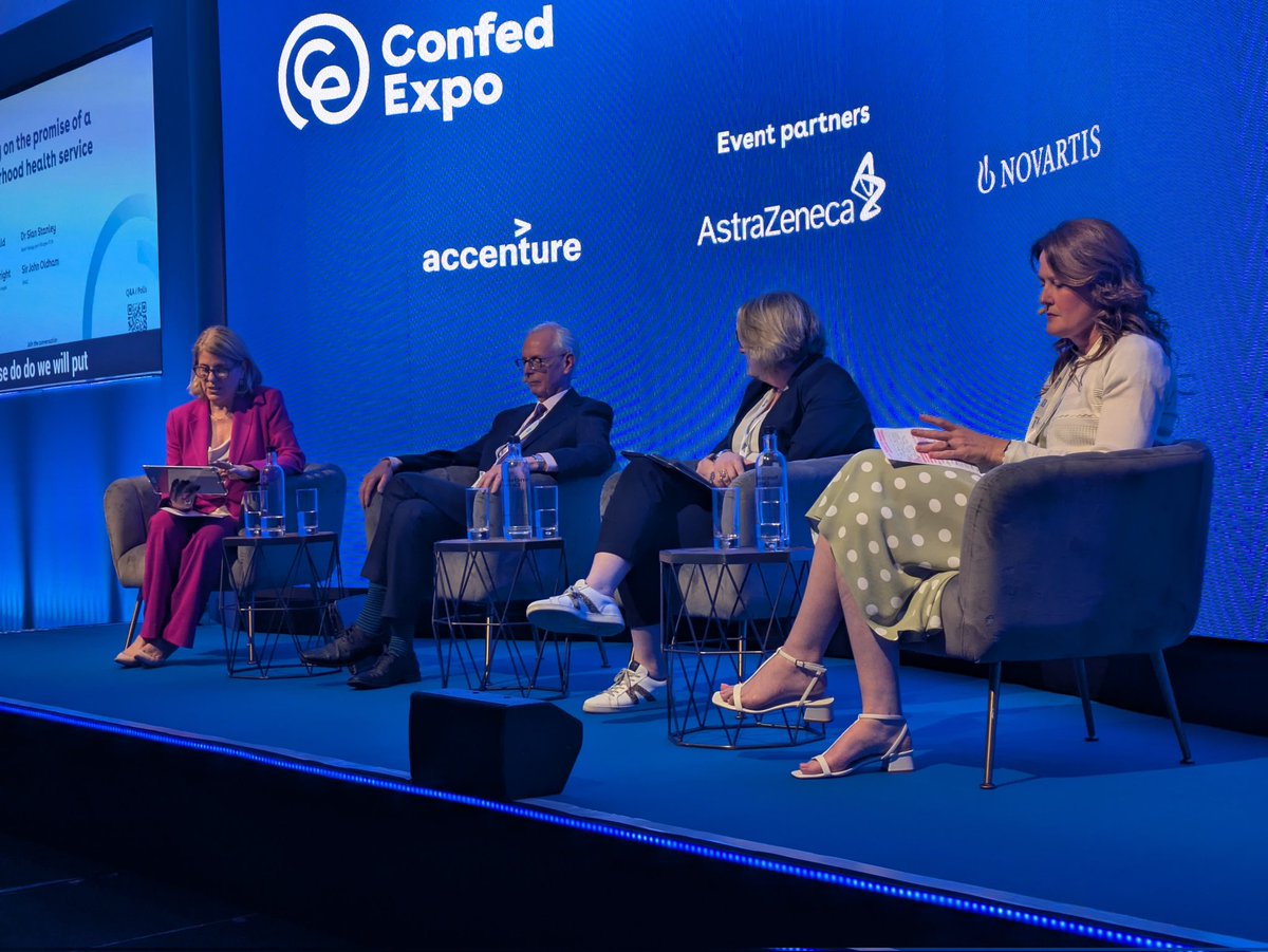 tong635's tweet image. Memorable final words from @scartwright100 @NHSConfed 'we need to think of the front door of healthcare as being the front door of the patient's home'.