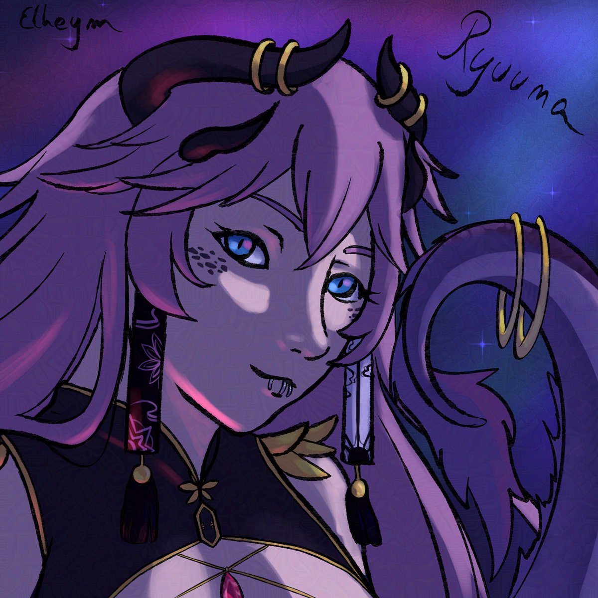 Elheym ✨ (@pixelheym) on Twitter photo Et voici la jolie <a href="/ryuuna_vt/">🐲 Ryuuna · · ✧ ZEVENT SOON ✧ Ikigai Project ✨</a> ♥ (J'ai beaucoup aimé faire les petits détails sur les boucles d'oreilles >w<) Et voici la jolie <a href="/ryuuna_vt/">🐲 Ryuuna · · ✧ ZEVENT SOON ✧ Ikigai Project ✨</a> ♥ (J'ai beaucoup aimé faire les petits détails sur les boucles d'oreilles >w<)