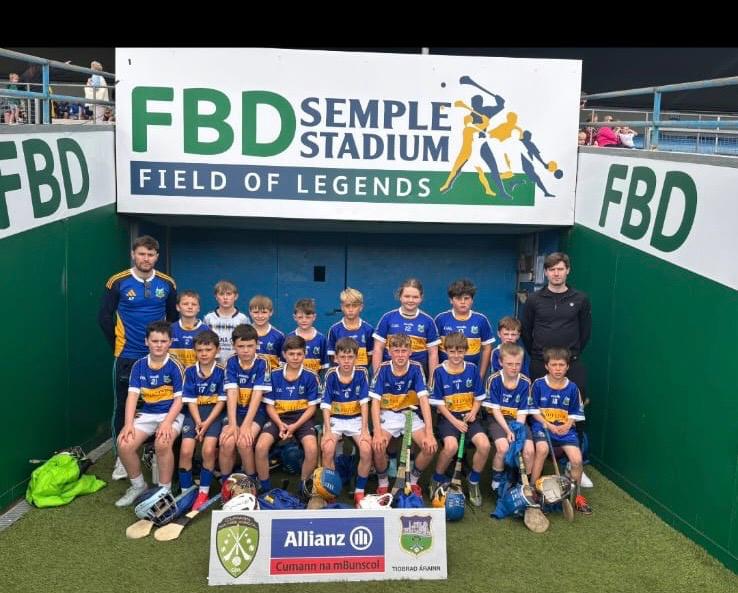KiladanganNS's tweet photo. Hard luck to our u11s who put in a great performance today in Semple Stadium but unfortunately came up against a strong Two Mile Borris side. The team did the school proud all year! Well done all. https://t.co/qnruwbIaIZ
