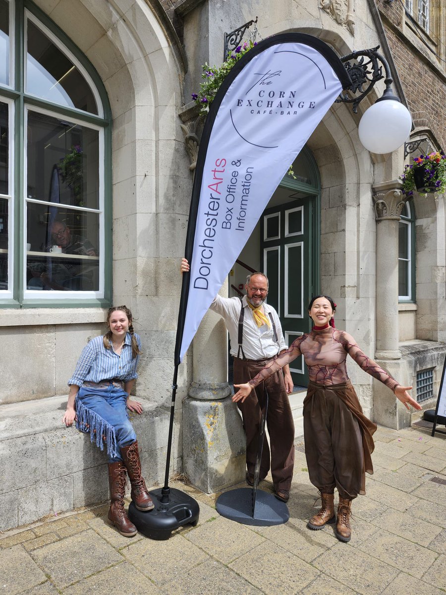 frozentheatre's tweet image. Thanks for having us Dorchester! @DorchesterArts commitment to programming sensory theatre is unmatched in the sector. Truly embodying AND and AND. We love you❤️
